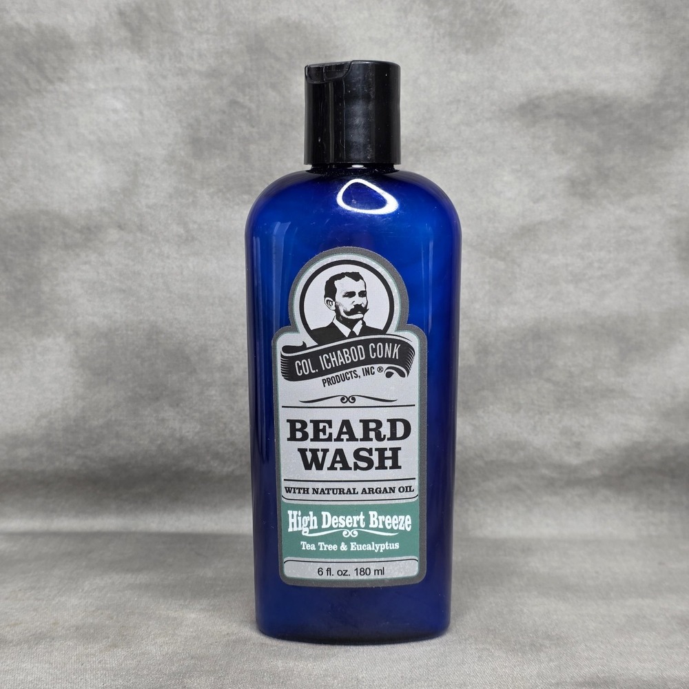 Col Conk Natural High Desert Breeze Beard Washβ w/Argan Oil, Tea Tree 6 fl oz